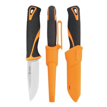 Ganzo G807 - with fixed,  black and orange color handle