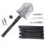 Shovel by Adimanti HK002 Multifunctional shovel - shovel/ hoe/ ax/ flint/ saw/ fish catcher/ screwdriver/ whistle/ opener/ glass breaker/ compass/ ice ax